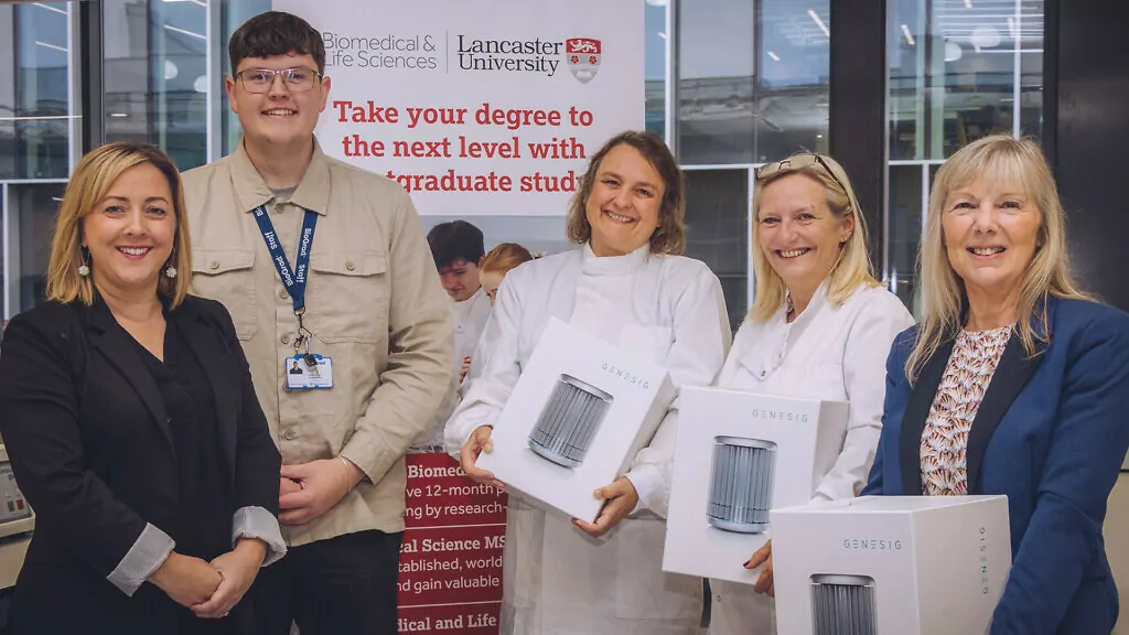 PCR Machine Donation at the University of Glasgow
