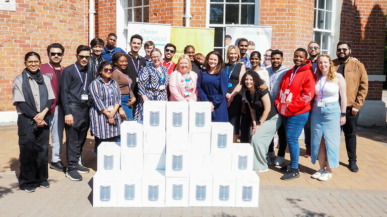 PCR Machine Donation at the University of Glasgow
