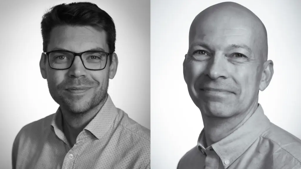 Agilio Software's CEO Ben Betts and CMO Mike Beech