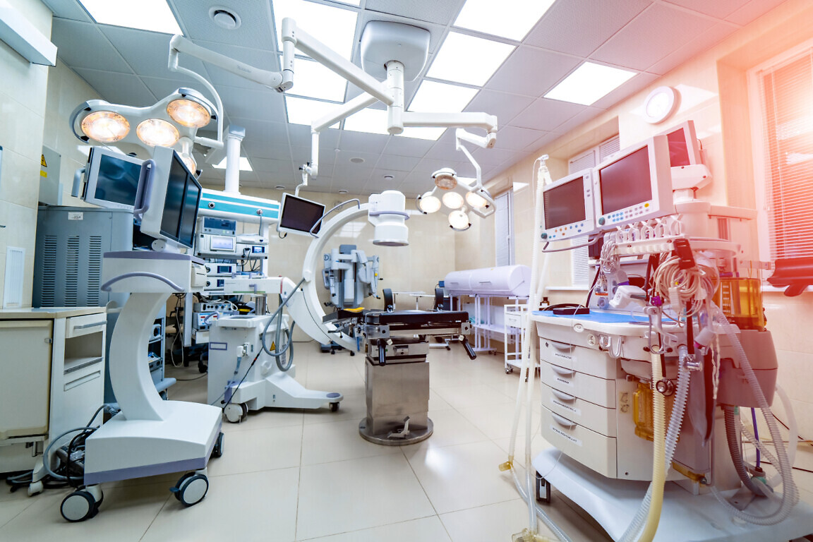 Private hospital operating theatre