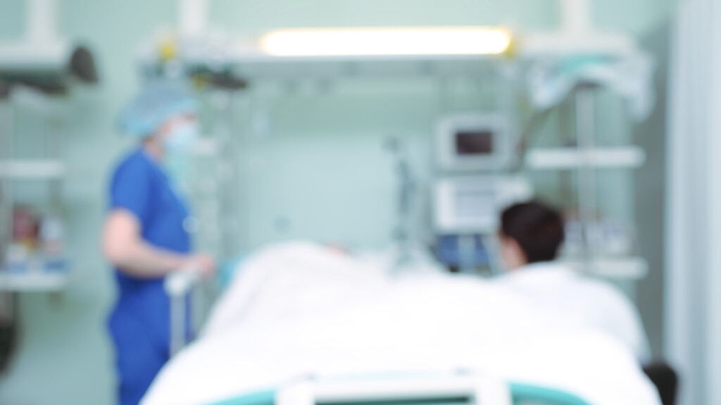 Patient in hospital