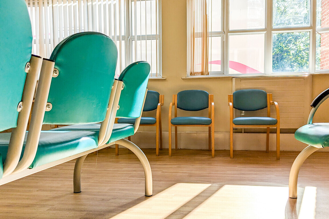 NHS waiting room