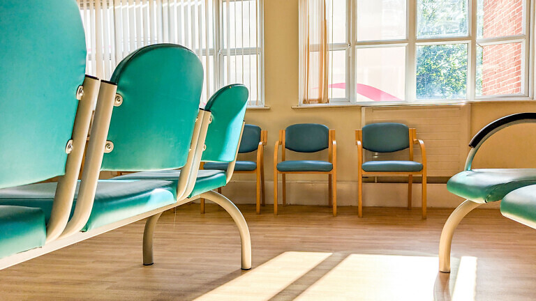 NHS waiting room