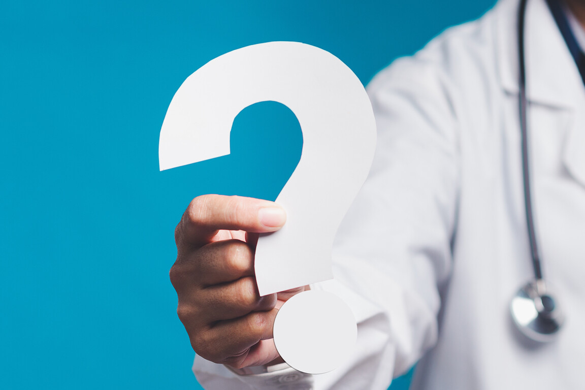 Doctor question mark