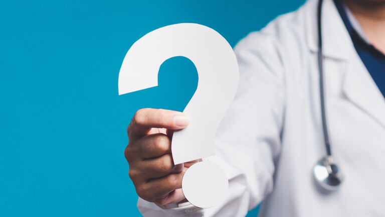 Doctor question mark