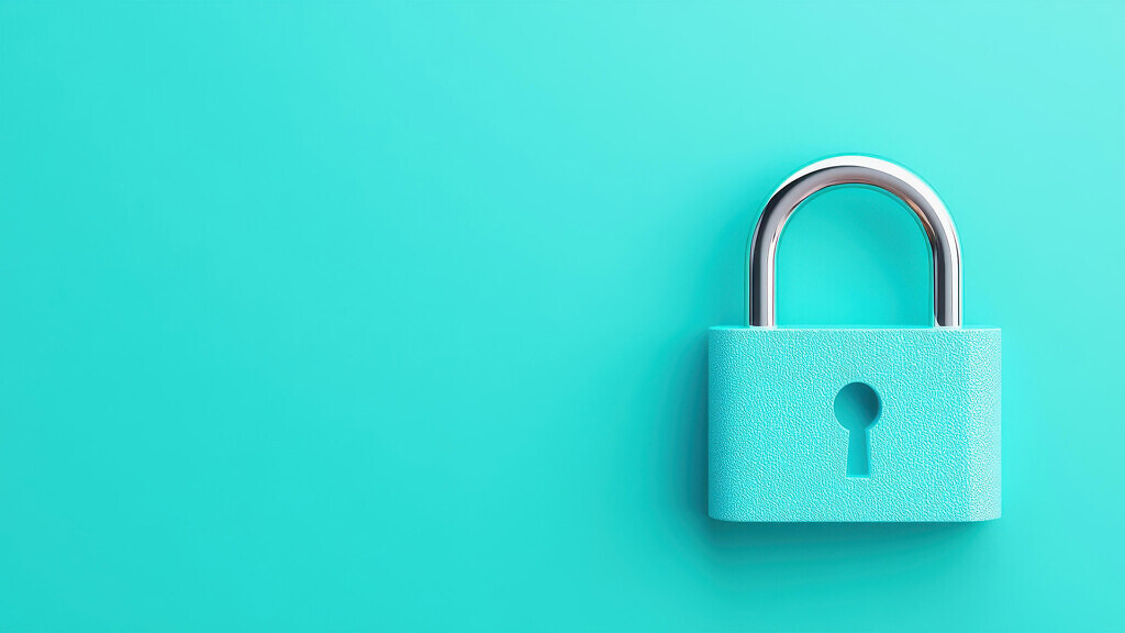 A padlock in healthcare