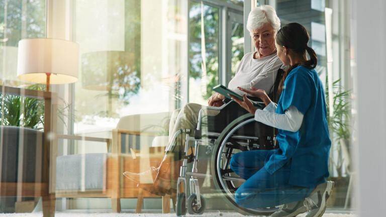 Ambient technology care home