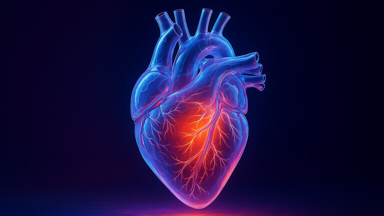 AI generated digital heart