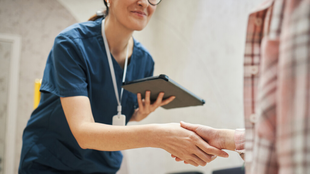 Healthcare workers and technology