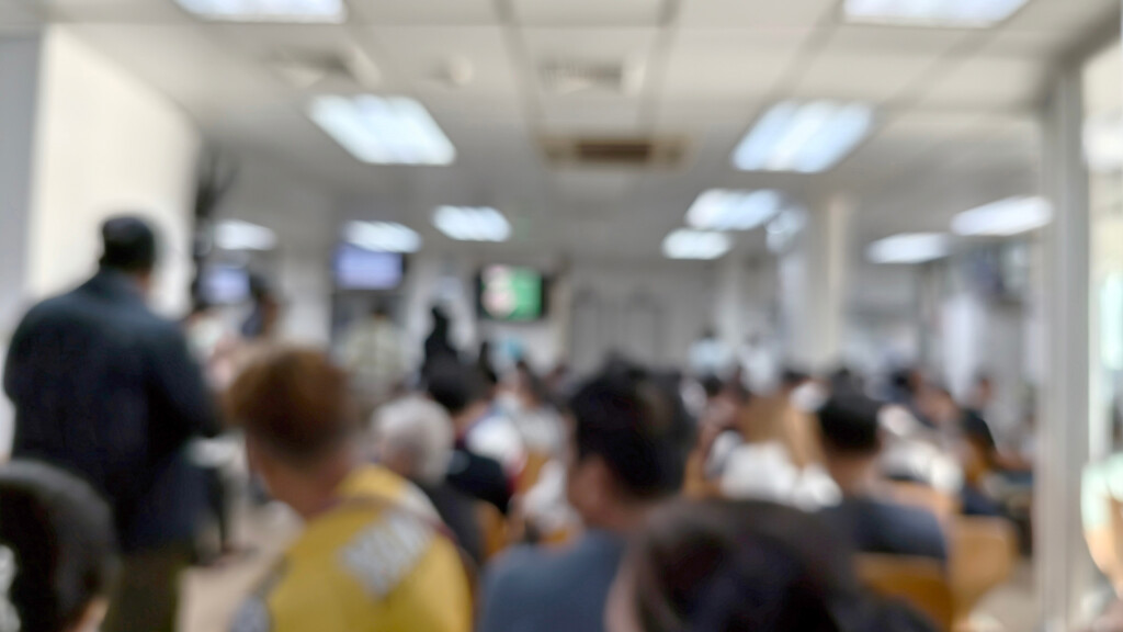 Healthcare blurred