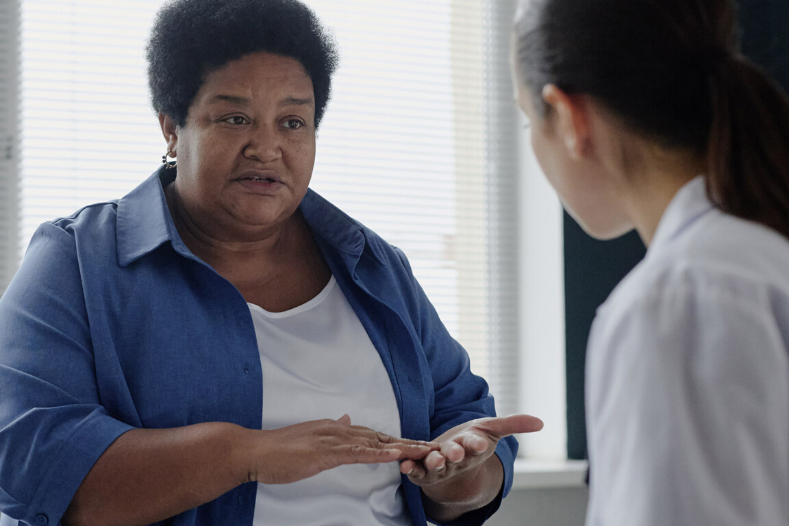 Menopause woman of colour