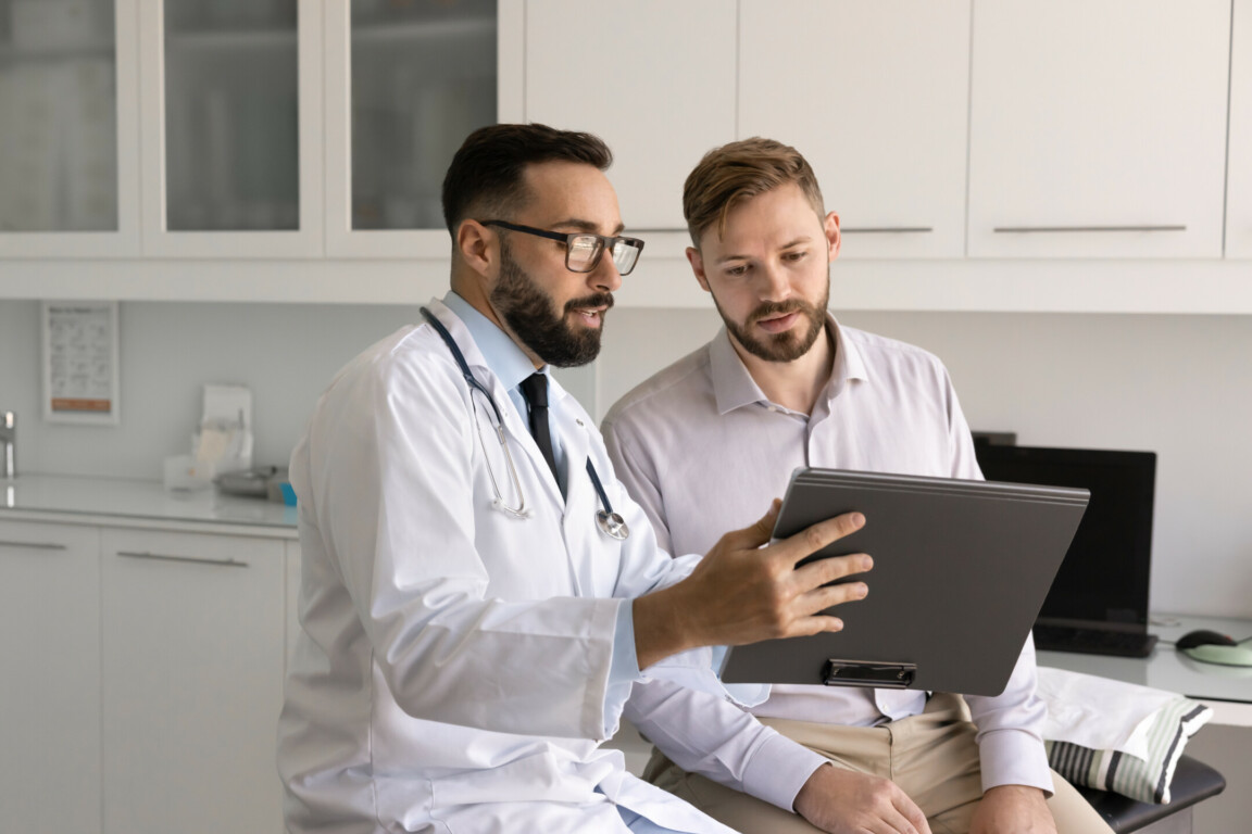 Doctor and patient