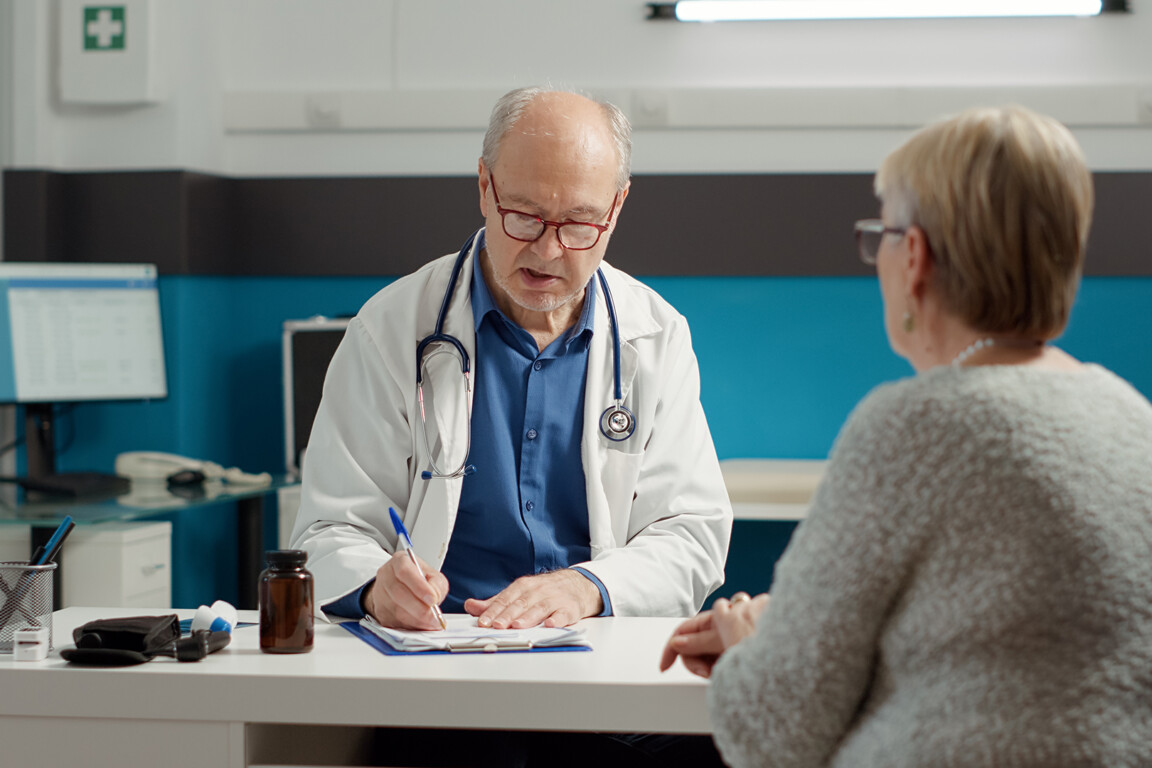 Doctor and patient