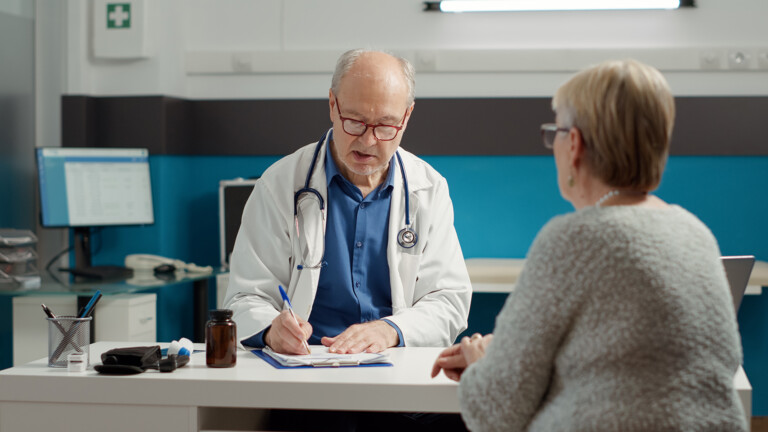 Doctor and patient