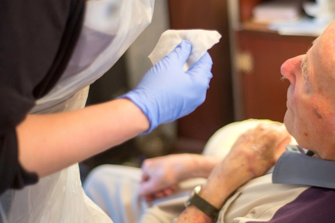 Home health visitor