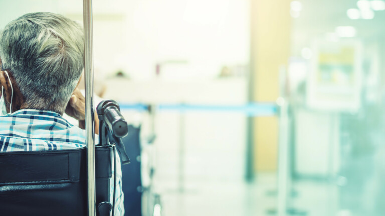 Elderly more likely to endure 12-hour waits in A&E.