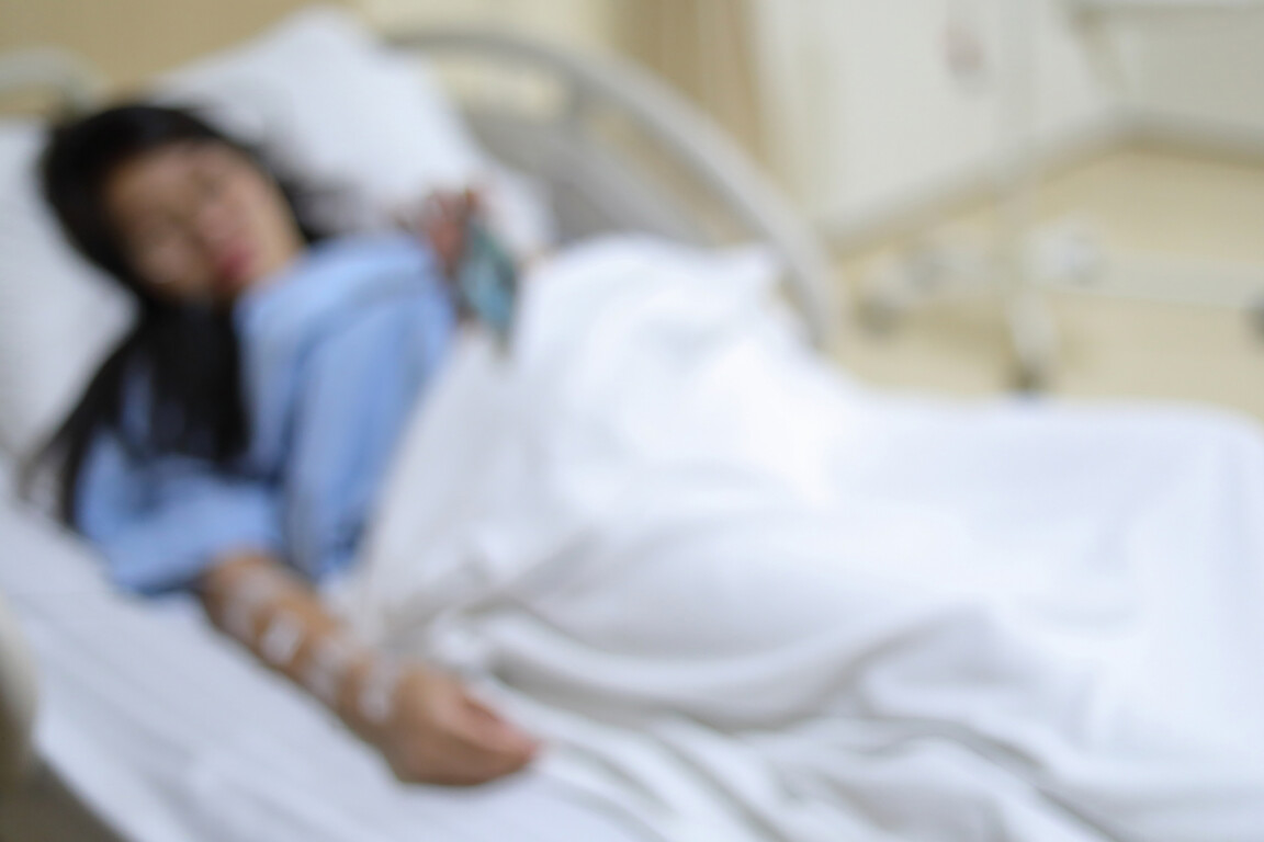 Patient in hospital