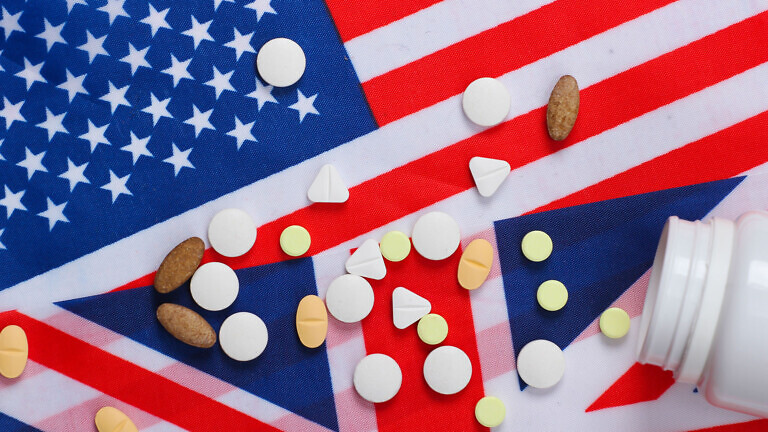 US GB flag