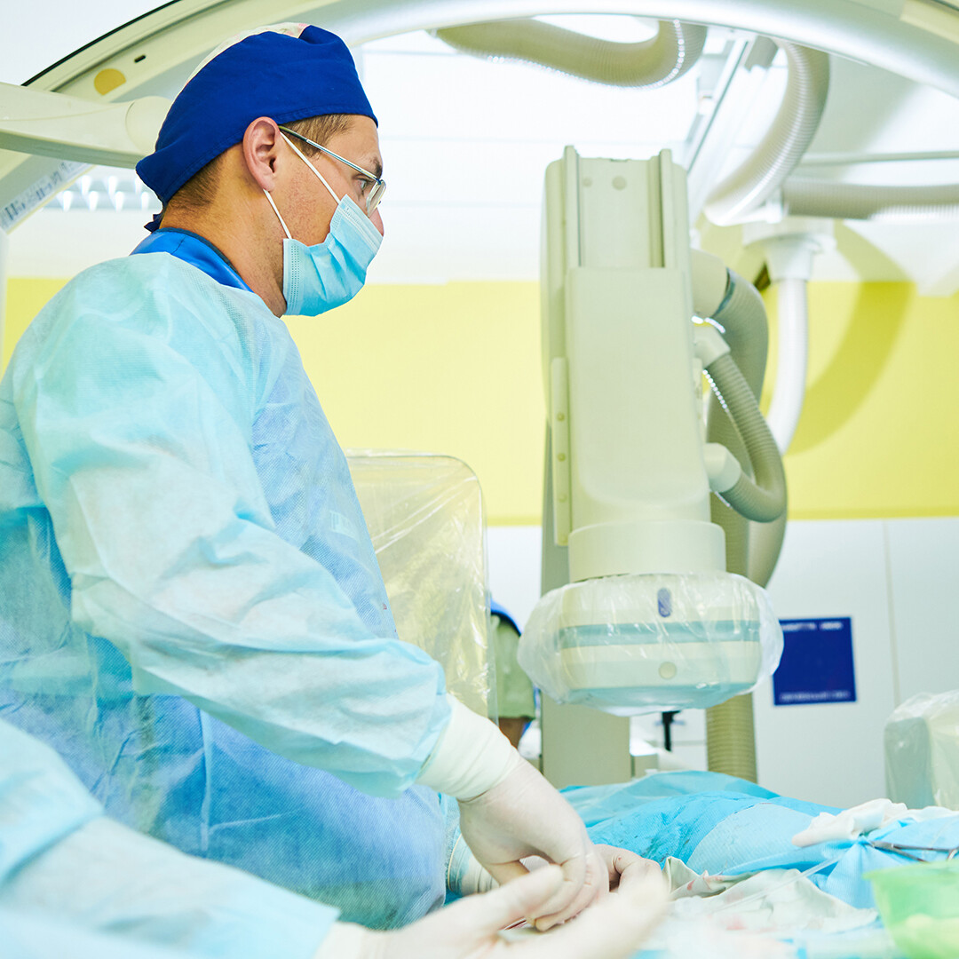 Interventional radiology.