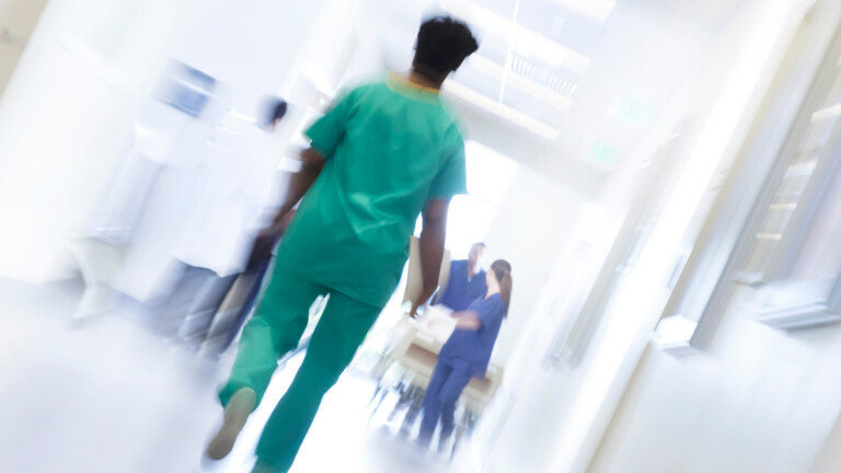 Healthcare blurred