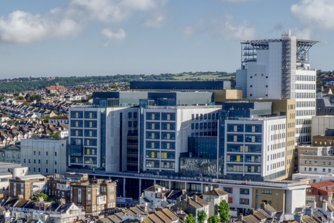 Royal Sussex County Hospital in Brighton