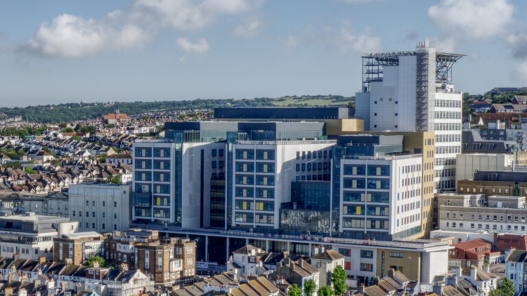 Royal Sussex County Hospital in Brighton