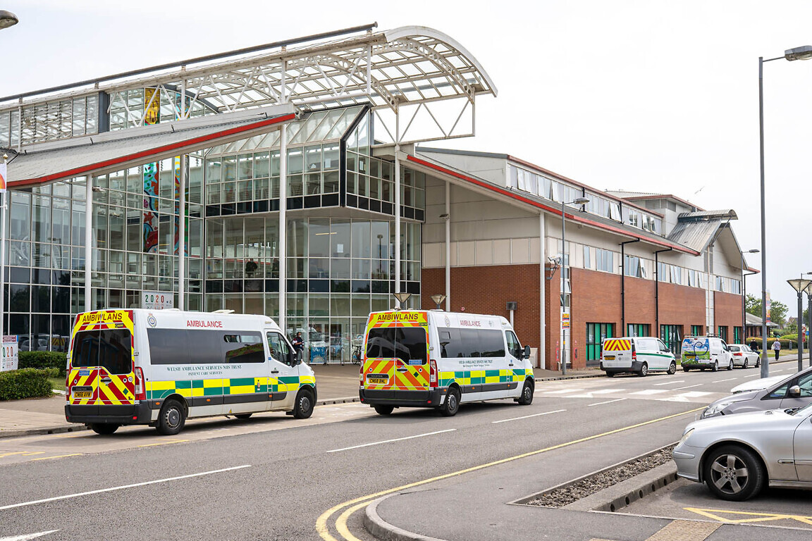 Neath Port Talbot Hospital, south Wales, UK