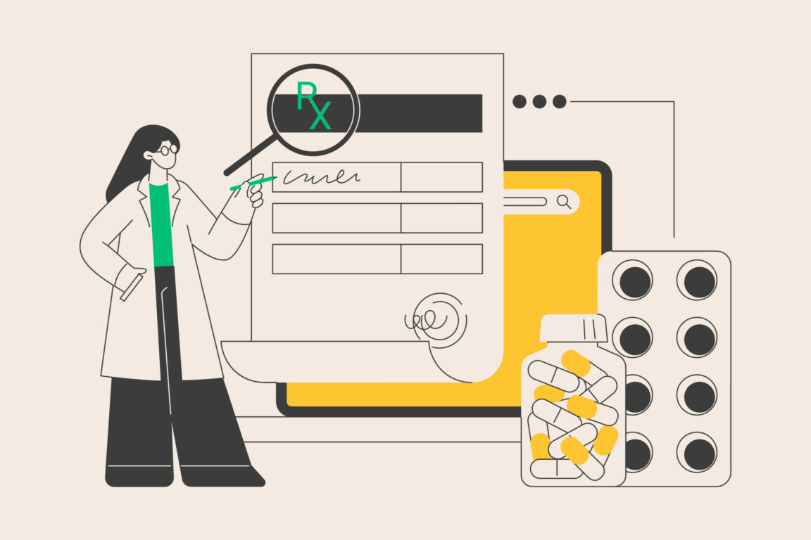 Online prescription system