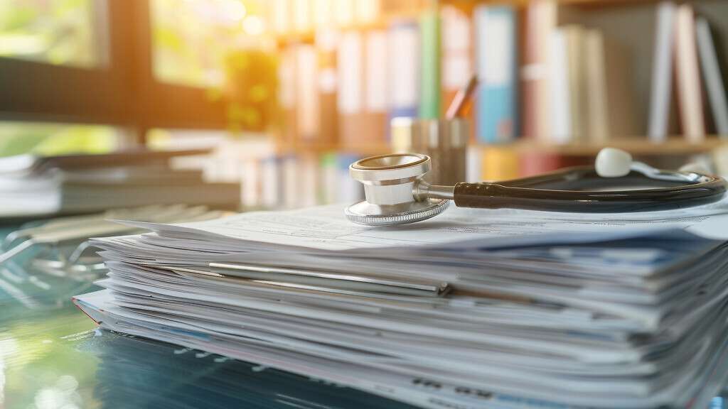 A process of managing patient records and medical information