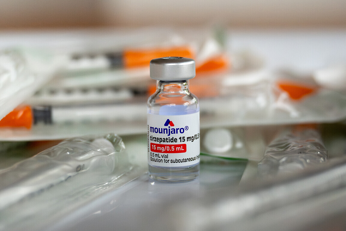 Mounjaro, an injectable medicine used to treat Type 2 diabetes.