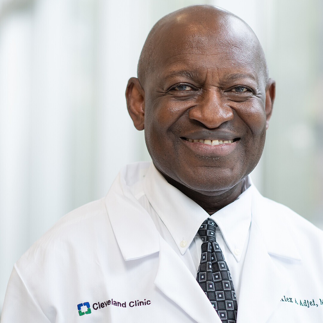 Dr. Alex Adjei, head of Cleveland Clinic’s Cancer Institute.