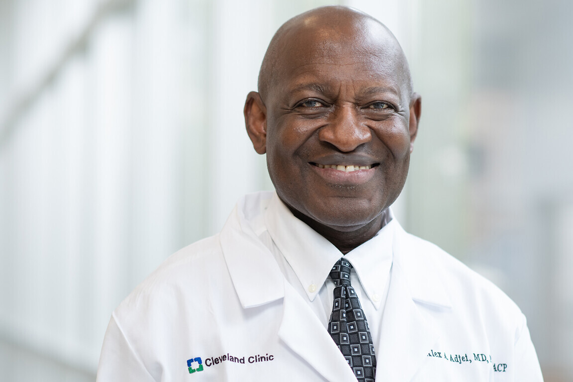 Dr. Alex Adjei, head of Cleveland Clinic’s Cancer Institute.