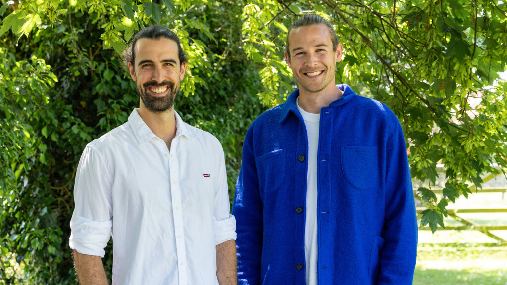 Flok co-founders Ric da Silva (L) and Finn Stevenson (R)