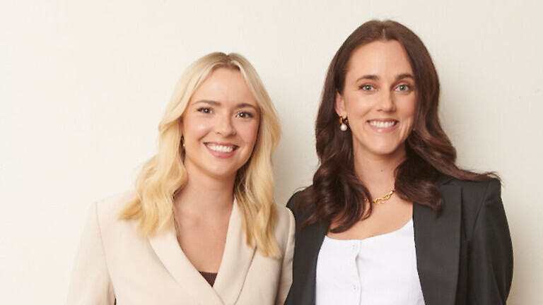 Human Health founders Georgia Vidler and Kate Lambridis.