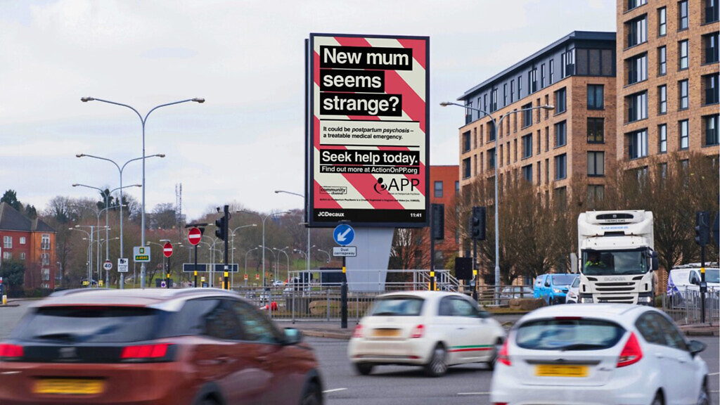 Action on Postpartum Psychosis' national awareness campaign