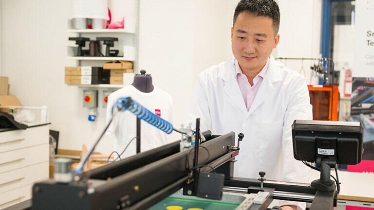 Professor Yang Wei of the Nottingham School of Art & Design