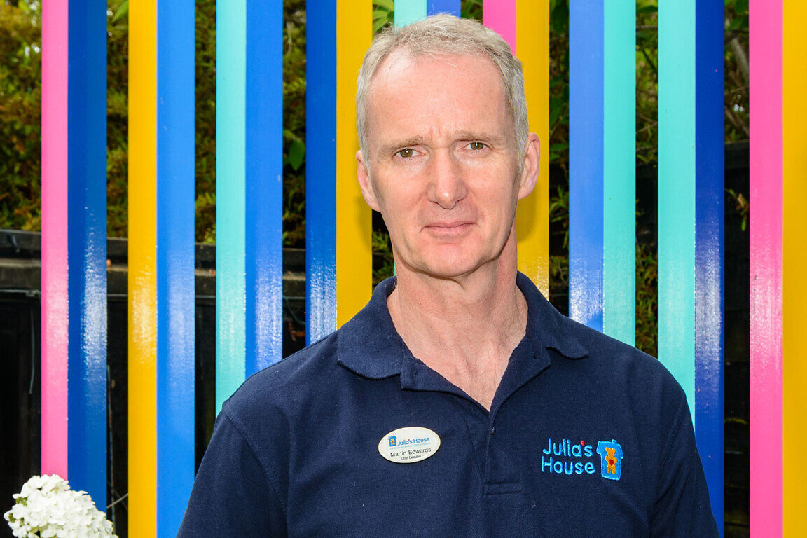 Martin Edwards, CEO of Julia's House.