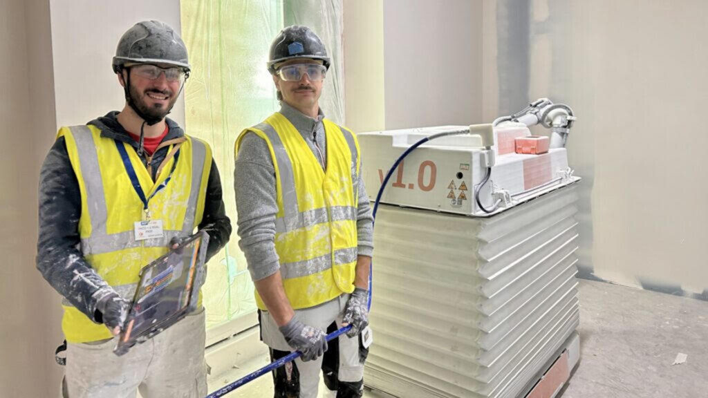 Robotics supports construction of healthcare facilities at Royal Shrewsbury Hospital