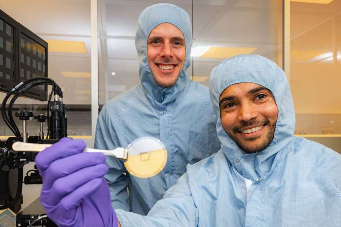 Semarion co-founder and CEO Jeroen Verheyen with CTO Tarun Vemulkar.