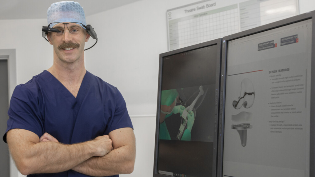 Spire Healthcare consultant hip and knee surgeon, Alan Highcock