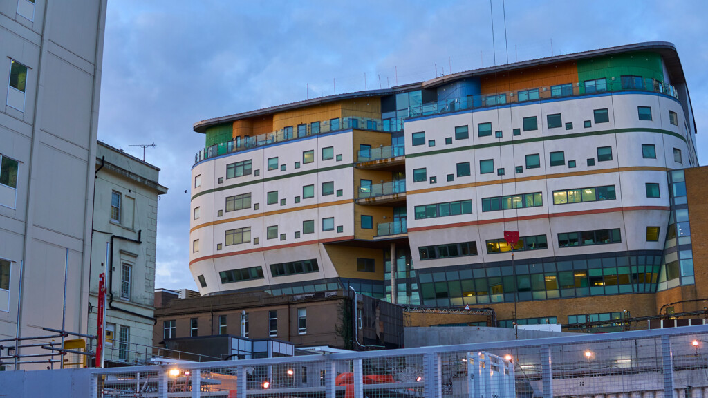 The Royal Sussex County Hospital in Brighton