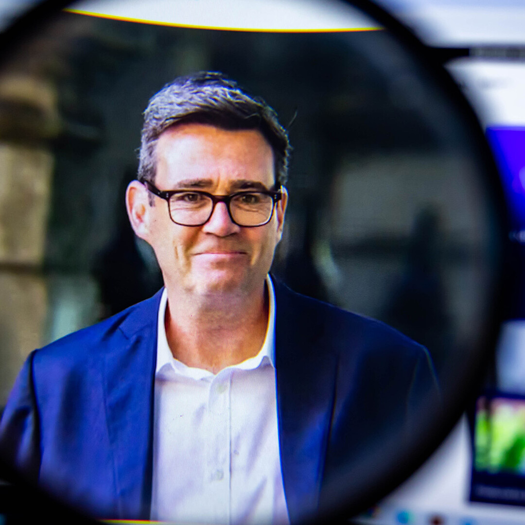 Prime Minister Andy Burnham under the microscope.