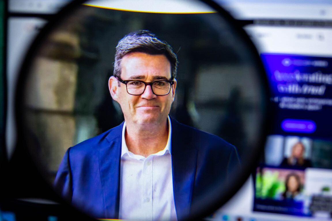 Prime Minister Andy Burnham under the microscope.